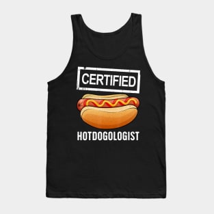 Cool Hotdog Women Sausage Hot Dog Lover Tank Top